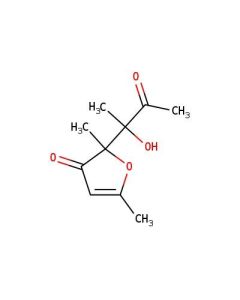 Astatech 2-(1-HYDROXY-1-METHYL-2-OXOPROPYL)-2,5-DIMETHYL-2,3-DIHYDRO-3-FURANONE, 95.00% Purity, 0.25G